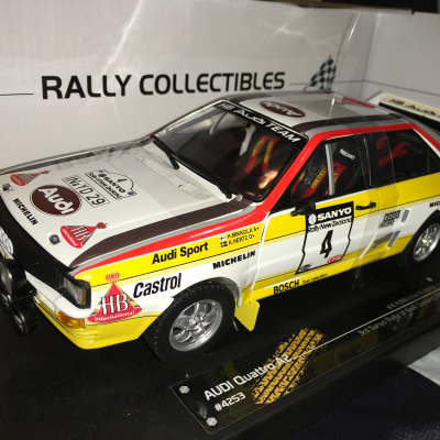 Hannu Mikkola Audi Quattro A2 Rally New Zealand 1984