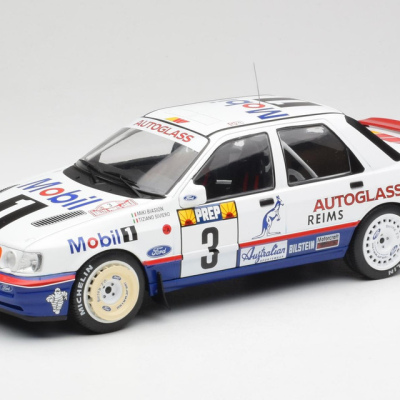 Miki Biasion Ford Sierra Cosworth 4x4 #3 Mobil 1 Monte Carlo 1992