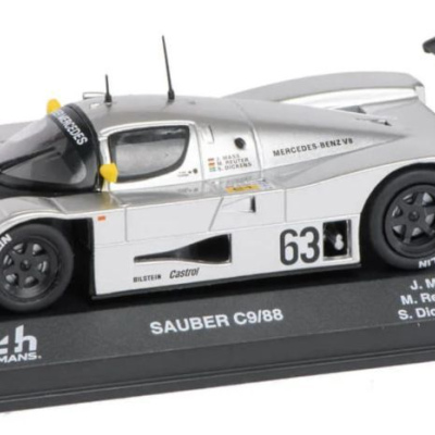 Mass/Reuter/Dickens 1:43 Sauber (Mercedes Benz) C9/88 1st Le Mans 1989
