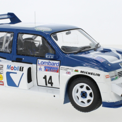 David Llewellin MG Metro 6R4 #14 RAC Rally 1986 