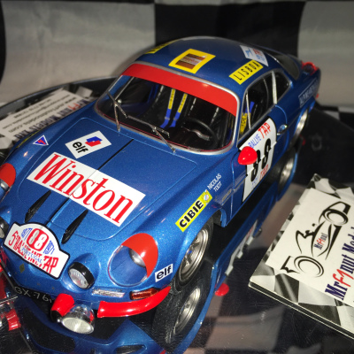 Jean-Pierre Nicolas/Jean Todt Alpine A110 1600S #88 Winner Rallye Du Portugal 1971 