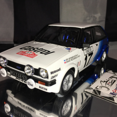 Ari Vatanen Ford Fiesta 1600s #17 Monte Carlo Rally 1979