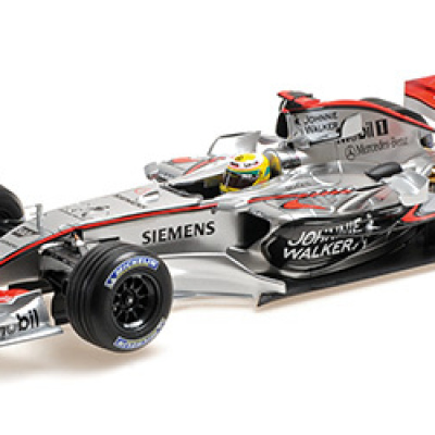 Lewis Hamilton McLaren MP4/21 F1 Test Jerez 2006